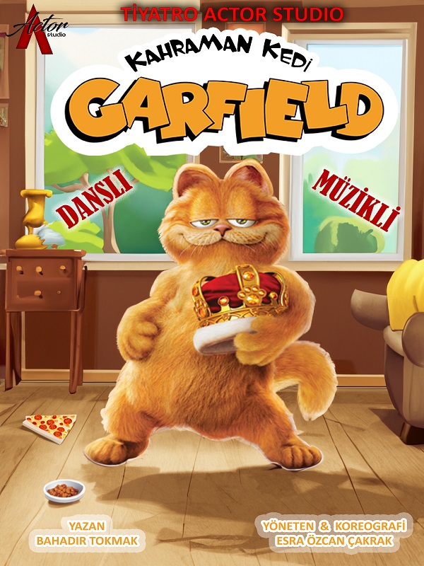 Kahraman Kedi Garfield Actor Studio Arcadium AVM