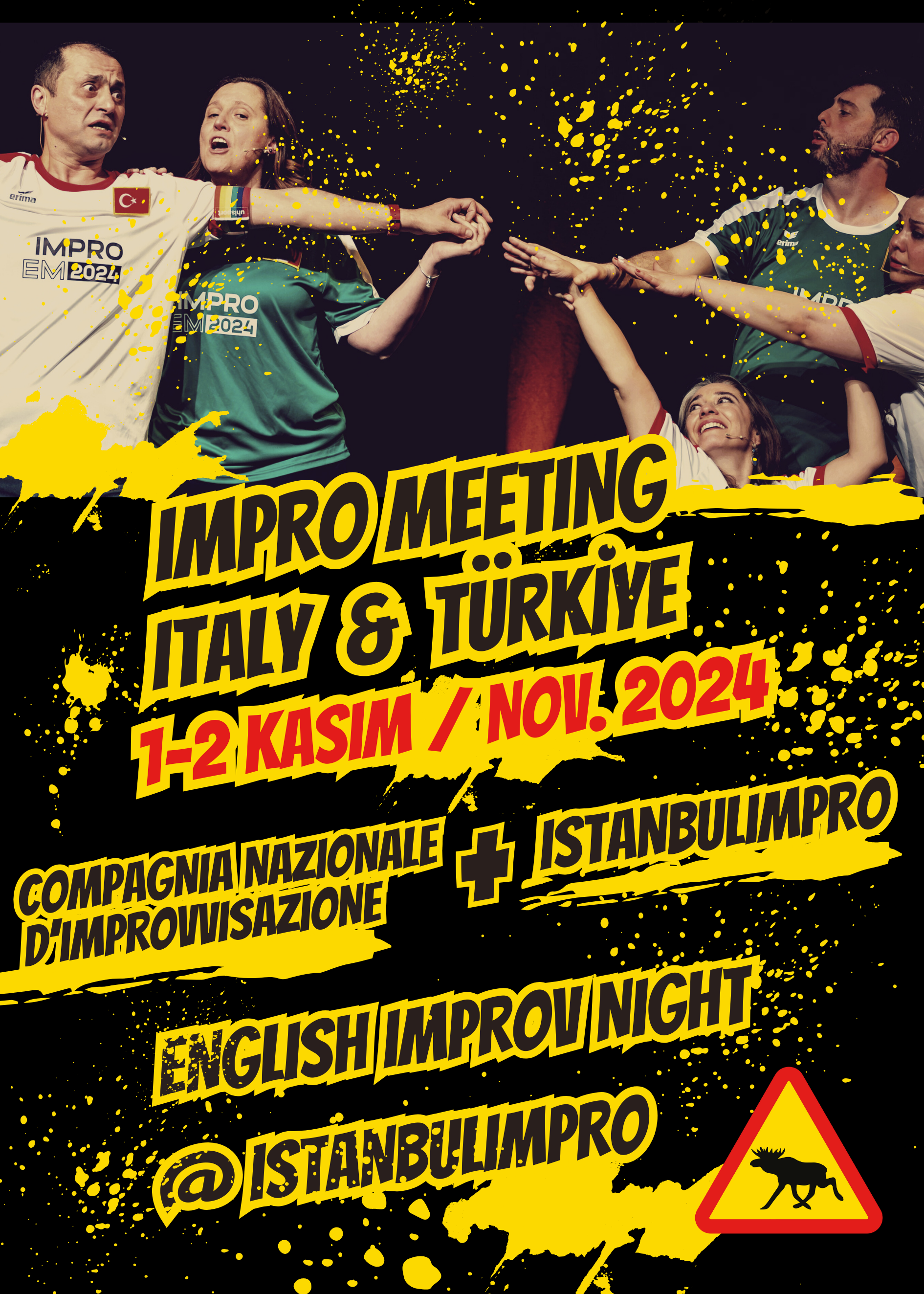 Impro Meeting – Doğaçlama Buluşma istanbulimpro Sahne 1-2 Kasım